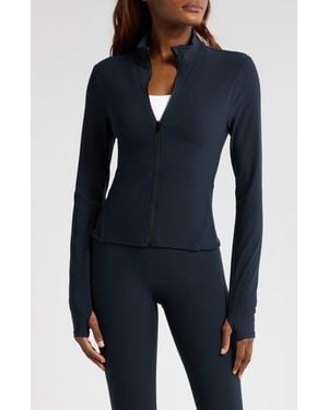 Spanx Spanxsmooth Onform Full Zip Jacket - Blue