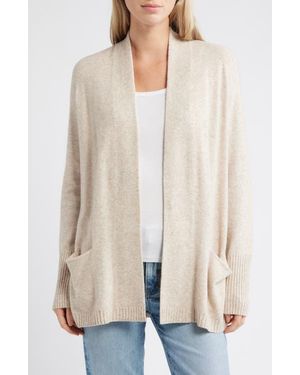 Caslon Open Front Cardigan - Natural
