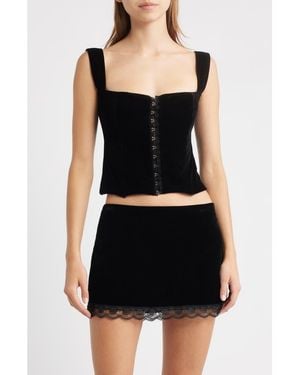 Bella Venice The Ambrose Corset Top - Black