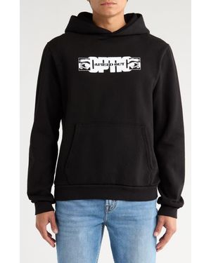 Afield Out Optic Graphic Hoodie - Black