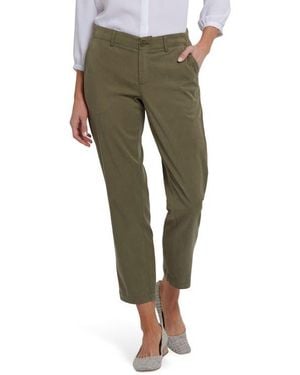 NYDJ Easy-Fit Ankle Trouser Pants - Green