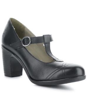 Fly London Kiai Mary Jane Pump - Gray