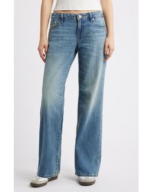 PacSun Blanka Low Rise Wide Leg Jeans - Blue