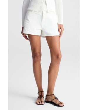 A.L.C. Ryan Cotton Shorts - White