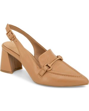 Gentle Souls Dawson Slingback Pump - Natural