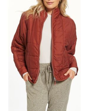 Thread & Supply Thread And Supply Quilted Jacket - Red