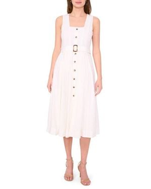 Halogen® Sleeveless A-Line Midi Dress - Pink