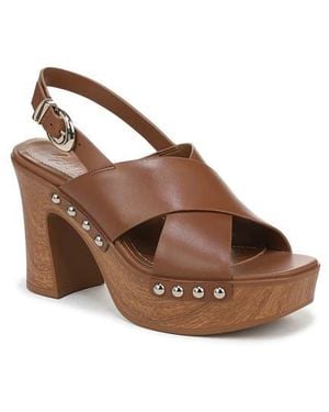 27 EDIT Naturalizer Kirsten Slingback Platform Sandal - Brown