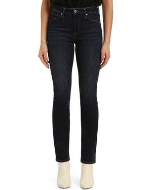 Mavi Kendra High Waist Straight Leg Jeans - Black