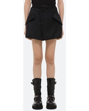 Helmut Lang Apex Blazer Skort - Black