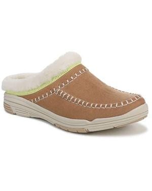 Ryka Arrow Faux Fur Trim Mule - Multicolor