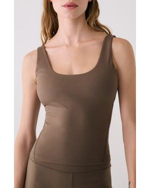 Lolë Serene Support Tank - Brown