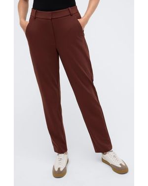 Kenneth Cole Straight Leg Pants - Red