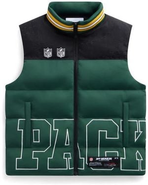 OFF SEASON Team Puffer Vest - Green