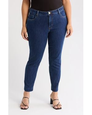 Kut From The Kloth Reese High Waist Ankle Straight Leg Jeans - Blue