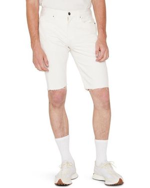 FRAME L'Homme Relaxed Cutoff Shorts - White