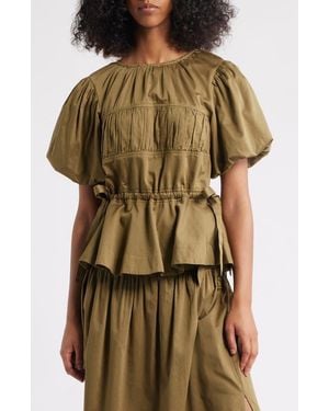 Damson Madder Hadley Blouse - Green