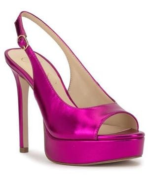 Jessica Simpson Sibilla Slingback Platform Sandal - Pink