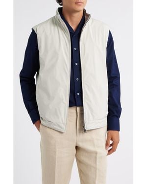 Aurélien Reversible Insulated Resort Vest - Blue