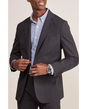 Vineyard Vines Lightweight Cotton Blend Blazer - Gray