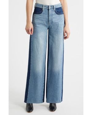 WARP+WEFT Wide Leg Jeans - Blue
