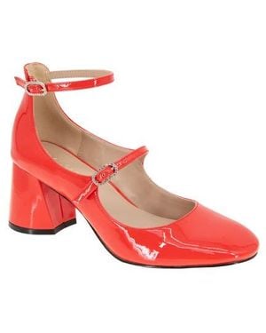 BCBGeneration Maxana Flare Heel Pump - Red