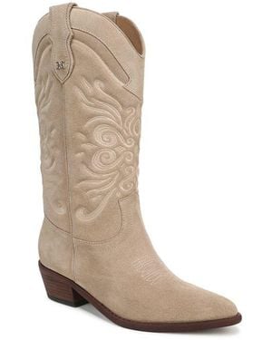 Sam Edelman Robbie Western Boot - Brown