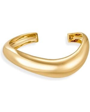 MOD AND JO Giselle Domed Cuff Bracelet - Metallic