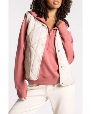 Thread & Supply Appalachian Quilted Vest - Red