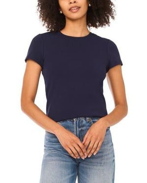 Vince Camuto Crewneck Top - Blue