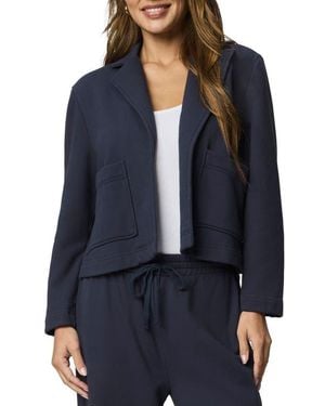 Splendid Matilda Cotton Fleece Jacket - Blue