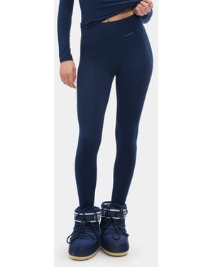 Halfdays Ruth Base Layer Leggings - Blue