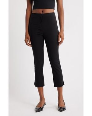 TOPSHOP Bengaline Capri Pants - Black