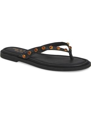 Rag & Bone Cabochon Gia Flip Flop - Black