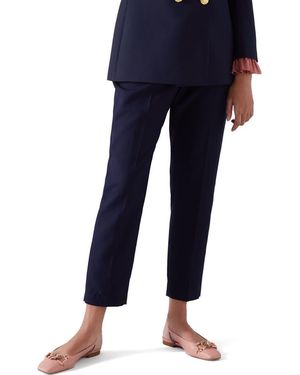 LK Bennett Mariner Slim Fit Ankle Pants - Blue