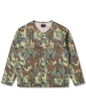Stan Ray Reversible Quilted Liner Jacket - Green
