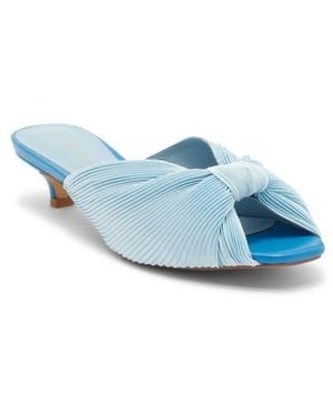 INTENTIONALLY ______ Curfew Knot Slide Sandal - Blue