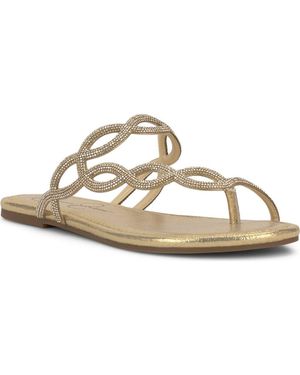 Jessica Simpson Aloni Slide Sandal - Metallic