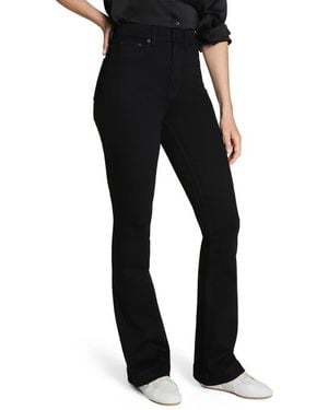 Spanx Spanxsculpt Redefine High Waist Flare Jeans - Black