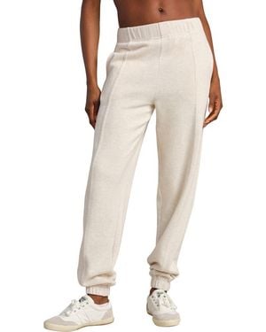 Rhone Signature Rib Sweatpants - Natural