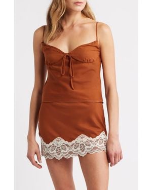 Bella Venice The Josephine Camisole - Brown