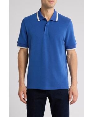 SealSkinz Hethersett Tipped Polo - Blue