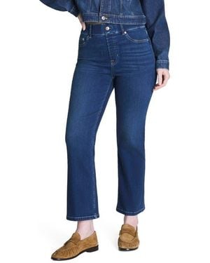 Spanx Pull-On High Waist Kick Flare Jeans 2.0 - Blue