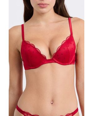 Etam Divine Classique N°2 Underwire Bra - Red