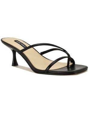 Nine West Anirey Slide Sandal - Metallic