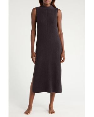 UGG Amara Sleeveless Sweater Dress - Black