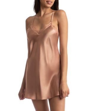 In Bloom Samantha Chemise - Brown