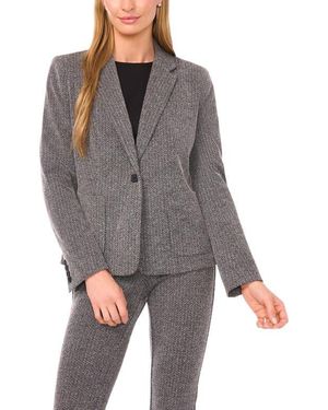 Halogen® Herringbone Blazer - Gray