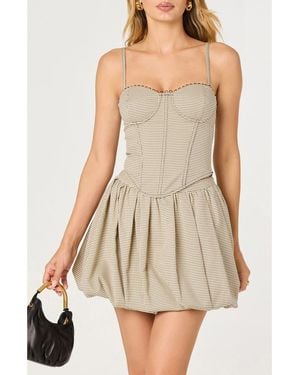 Astr Chasity Corset Top - Natural