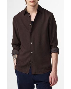 NN07 Colby 5027 Button-Up Shirt - Black
